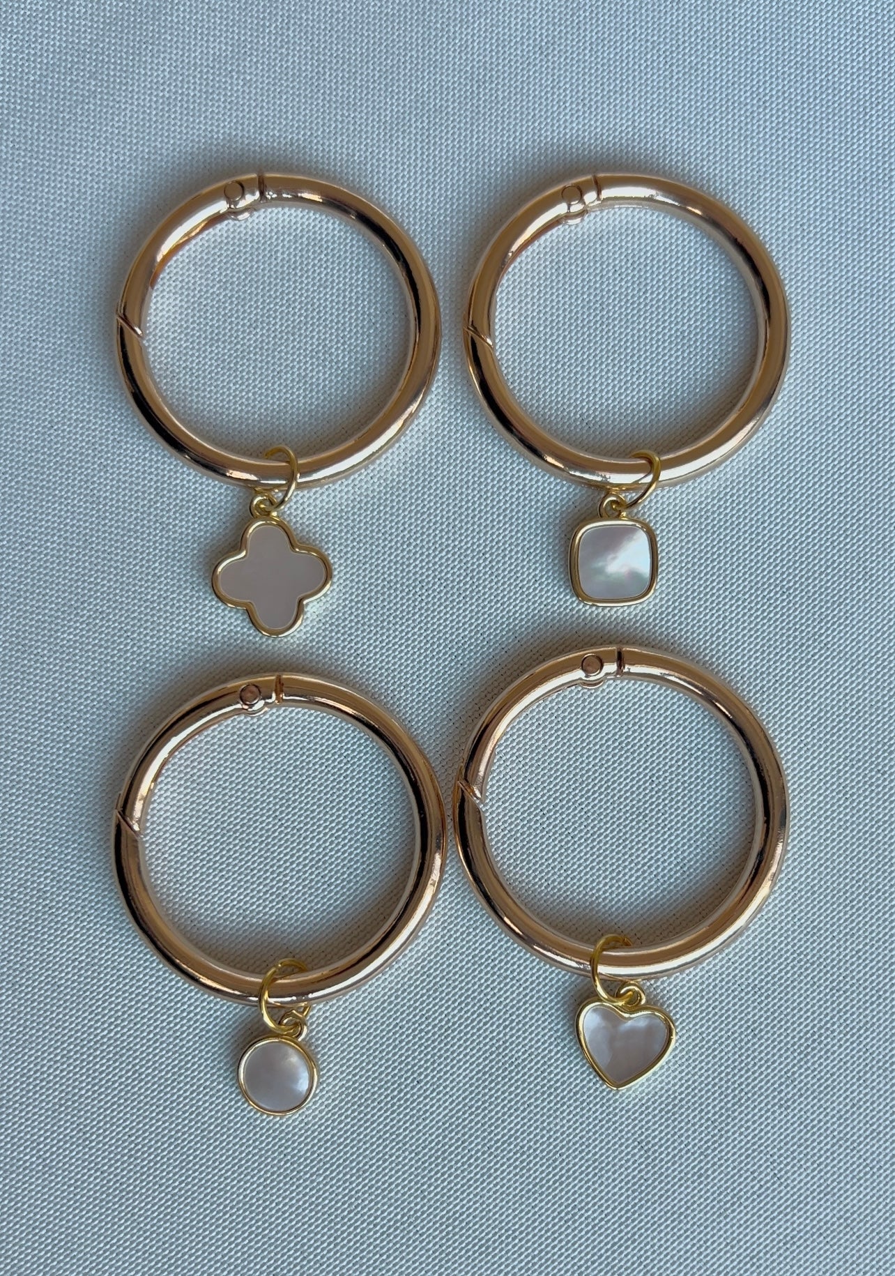 Gold Chic Shapes Drink Marker Set I