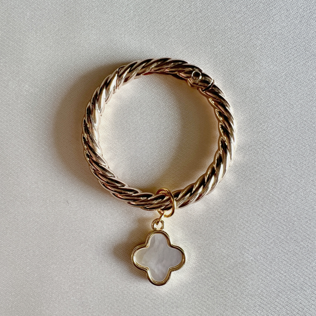 Odessa - Mother of Pearl Motif Wine Charms (Set of 4)