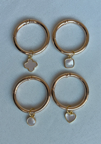 Gold Chic Shapes Drink Marker Set I