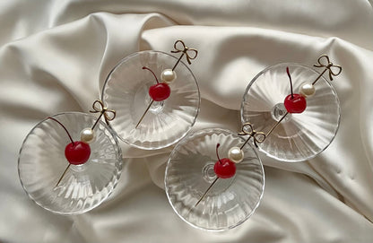 Gold Cocktail Pick Set - Bow