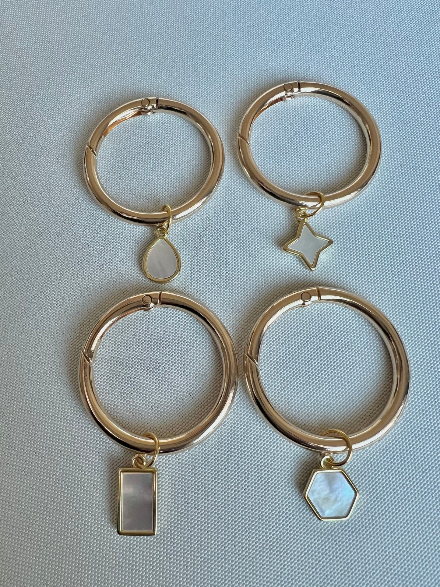 Gold Chic Shapes Pearl Drink Marker Set II