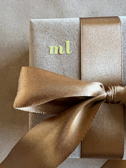 Velvet Wrapping Paper - Camel
