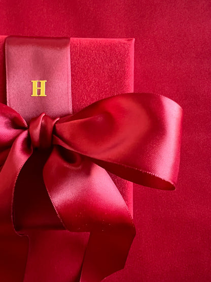 Velvet Wrapping Paper - Red