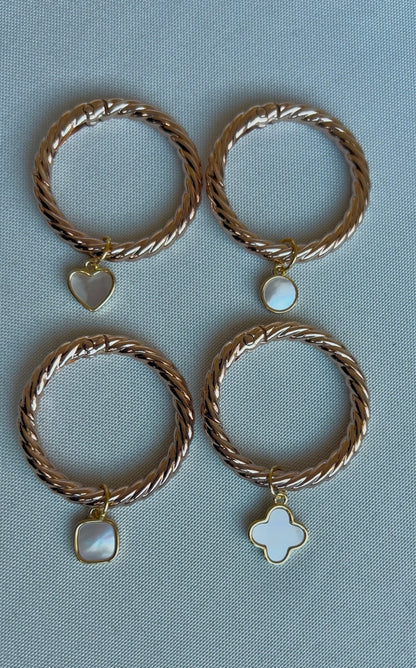 Gold Chic Shapes Drink Marker Set I