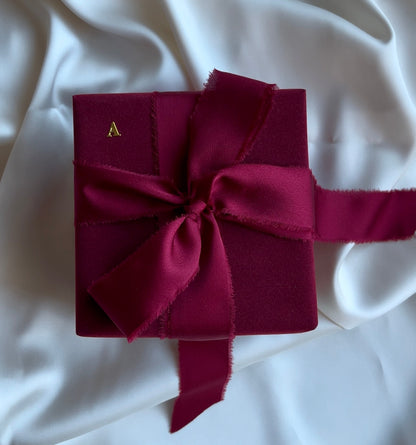 Velvet Wrapping Paper - Burgundy