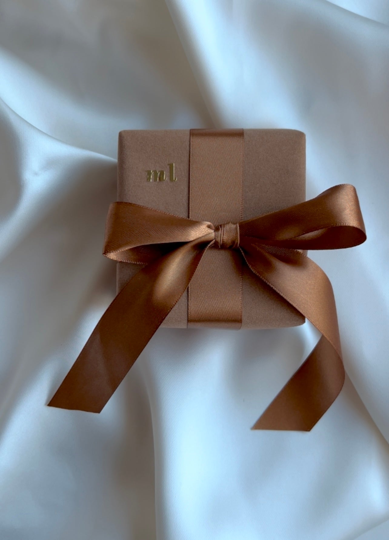 Velvet Wrapping Paper - Camel