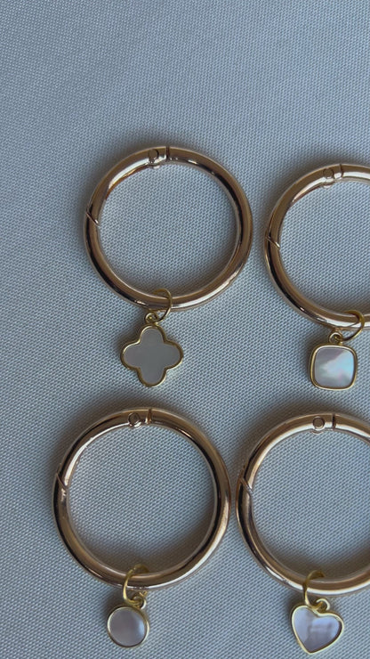 Gold Chic Shapes Drink Marker Set I
