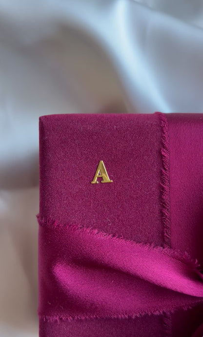 Velvet Wrapping Paper - Burgundy