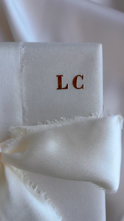 Velvet Wrapping Paper - Ivory